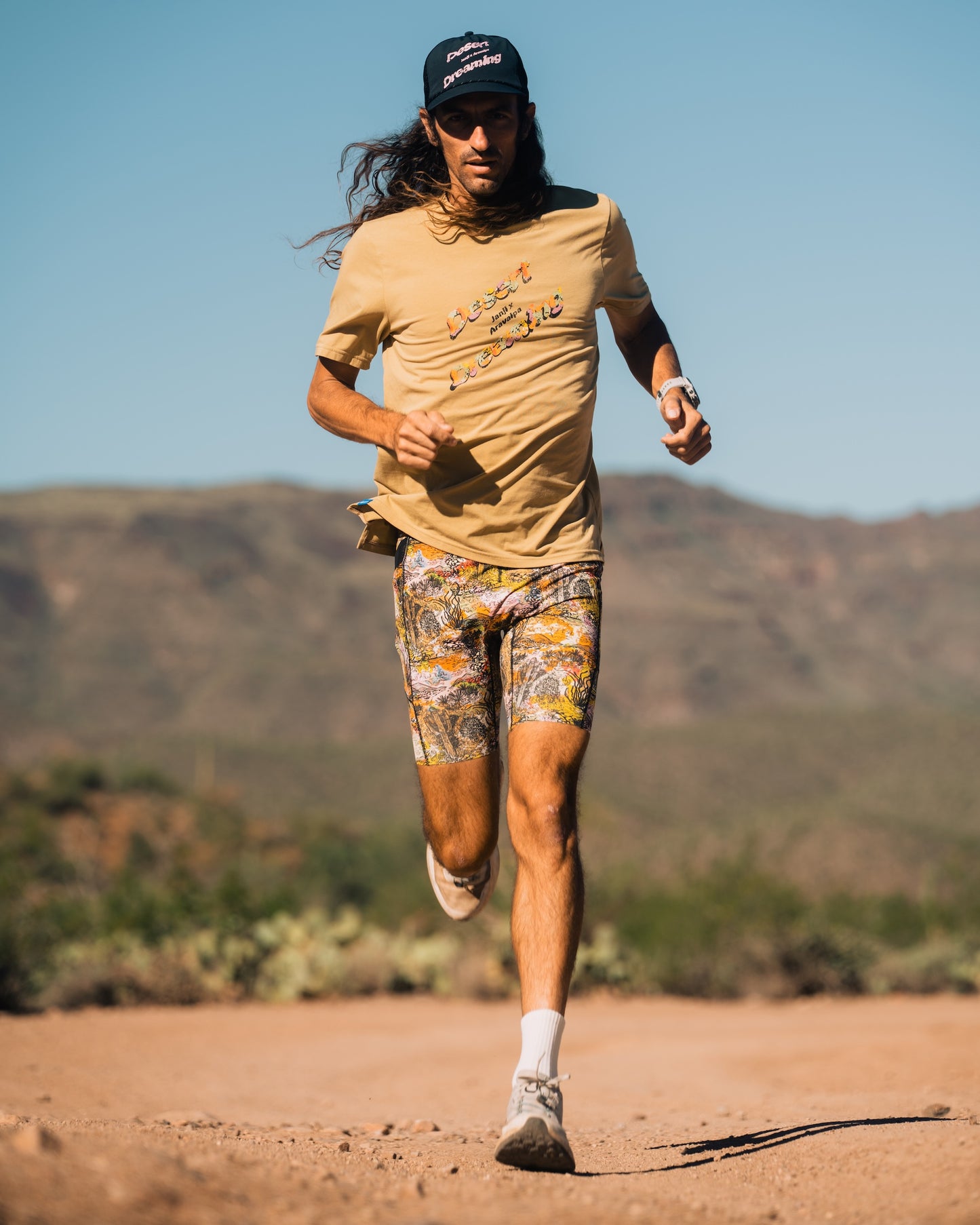 "Desert Dreaming" Block Print - Collab with Janji & Aravaipa Running